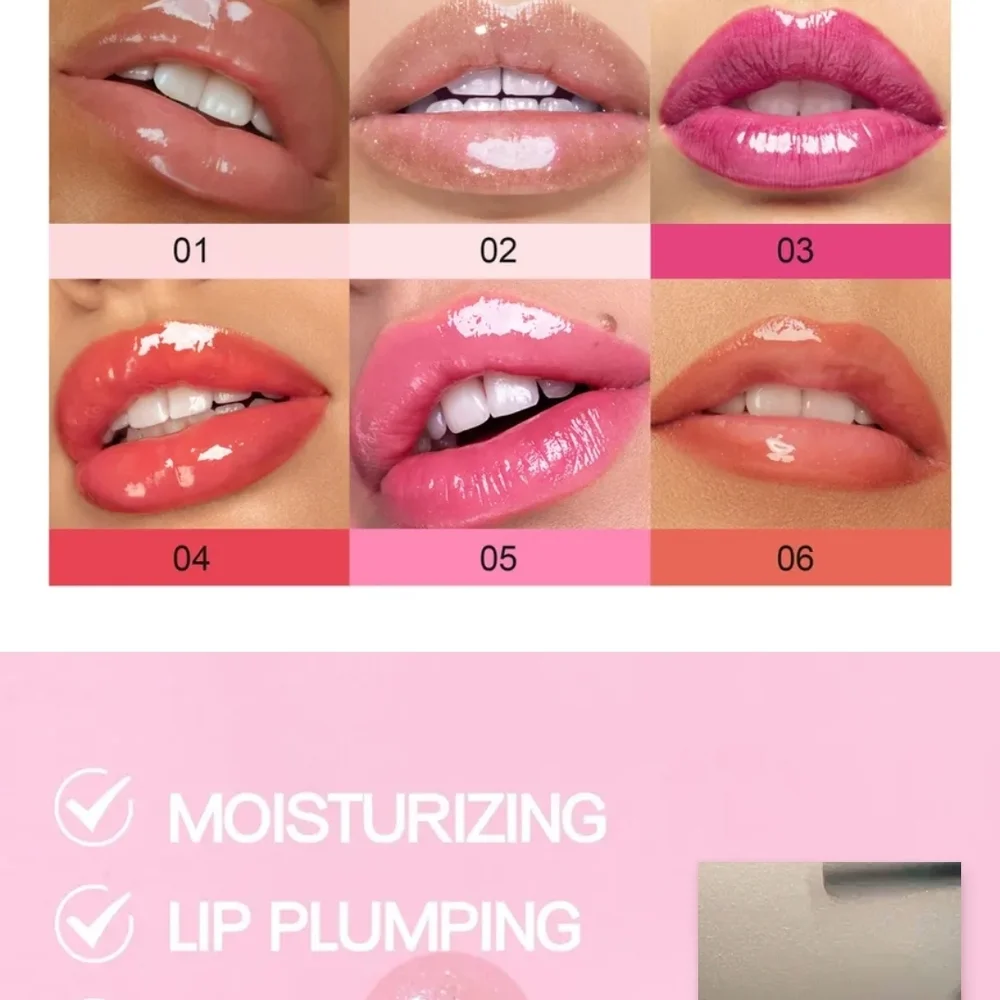 🛍 Handaiyan Lip Gloss Plumper With Chili Oil In shade #O1.